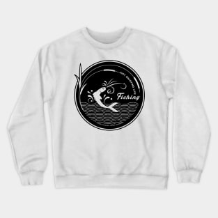 FISHING ENJOYING LIFE Crewneck Sweatshirt